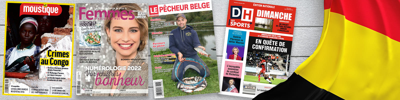 Quels sont les magazines les plus vendus en Belgique
