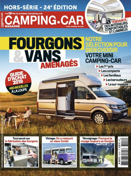 Abonnement Camping-Car Magazine pas cher