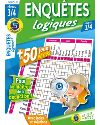 Abonnement Enquêtes Logiques (Niveau 3/4)