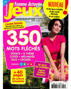 Abonnement Femme Actuelle Jeux