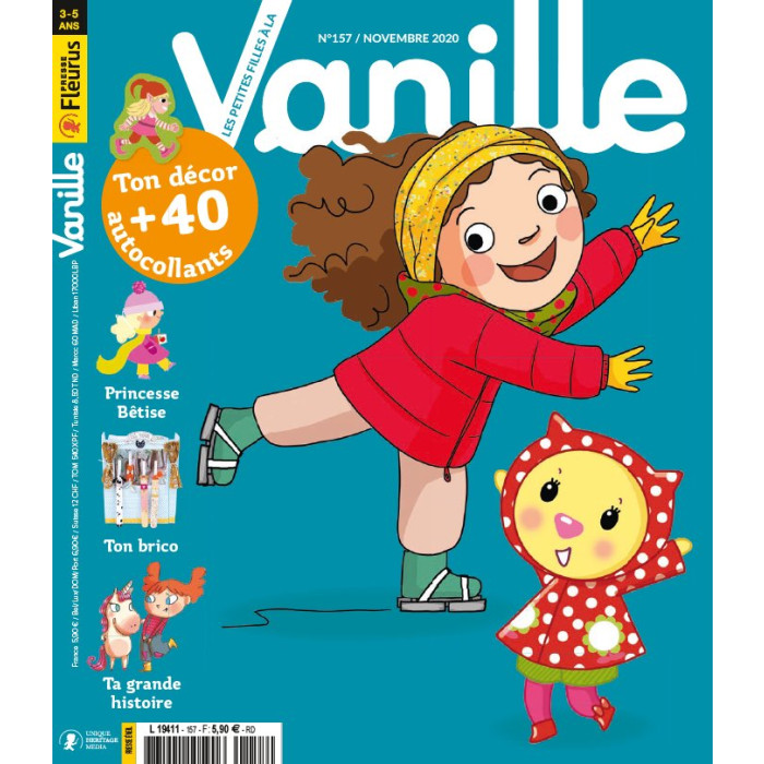 abonnement magazine les petites filles a la vanille pas cher